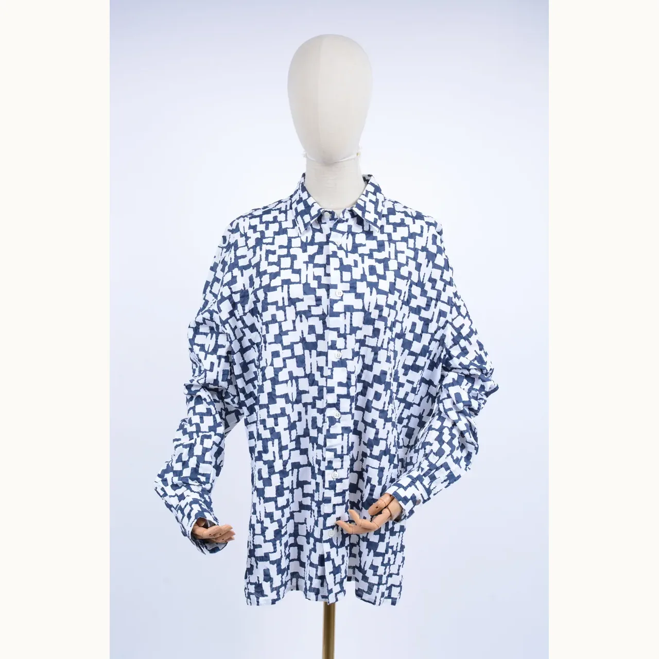 Hermès Motif Azul, Talla XXL