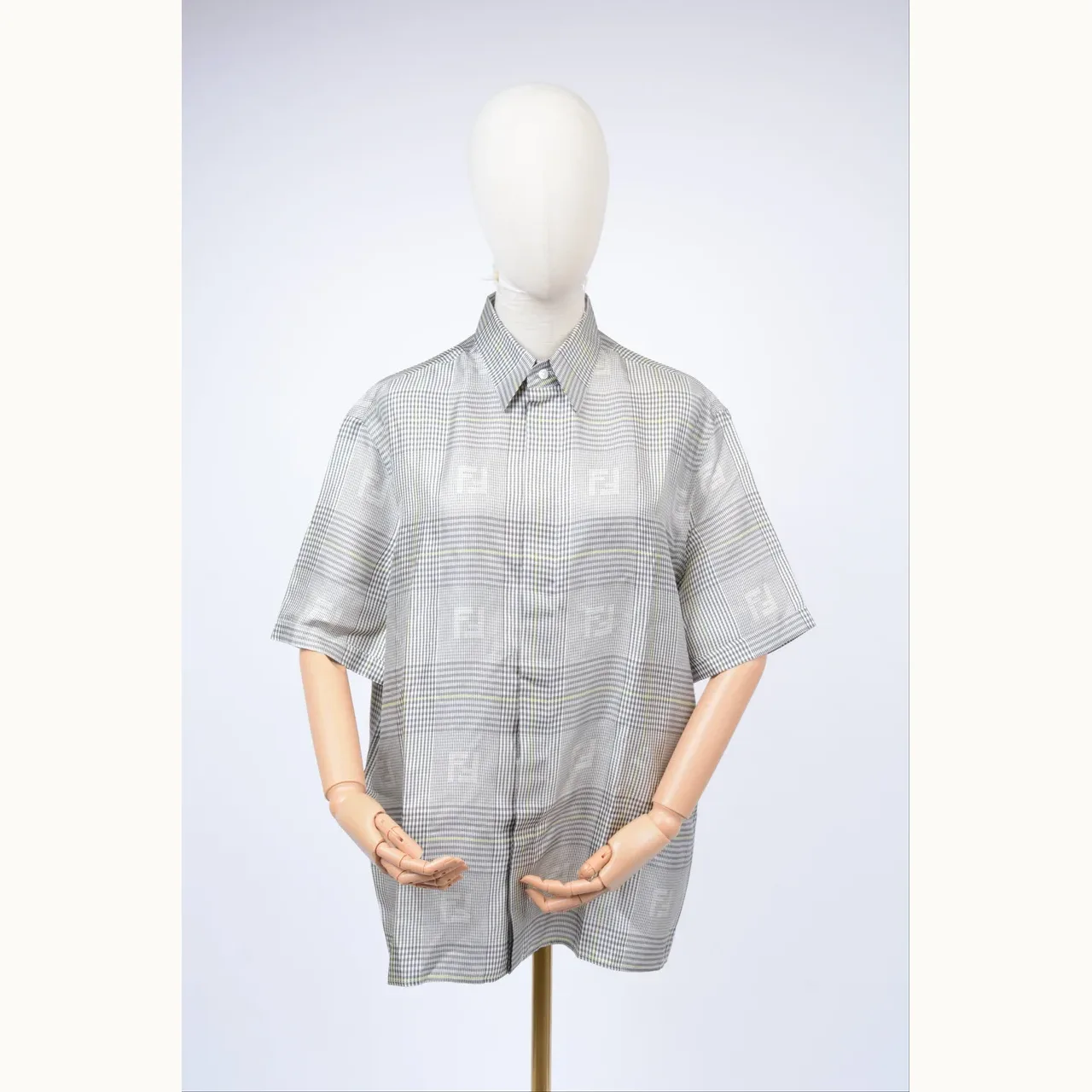 Fendi Prince Of Wales Gris, Talla XS