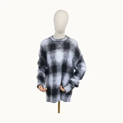 Givenchy 4G Mohair Grey, Size XXL
