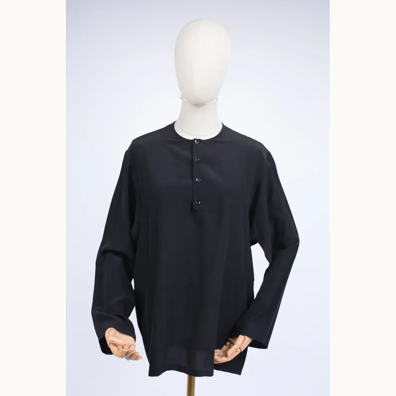 Saint Laurent Silk Negra, Talla S