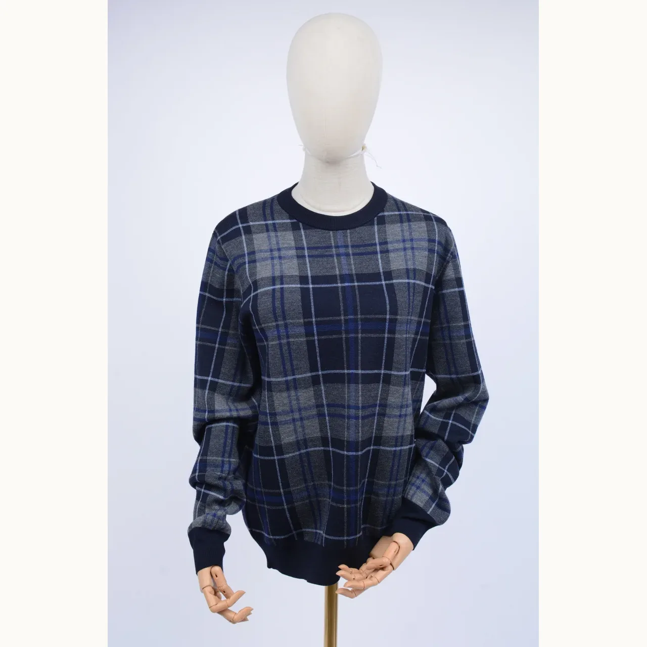 Dior Plaid Azul, Talla XS