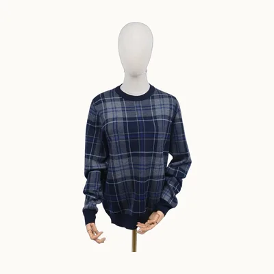 Dior Plaid Azul, Talla XS