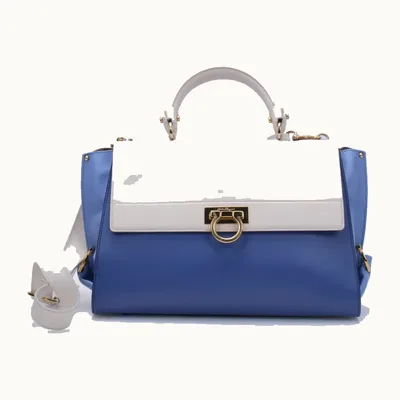Bolso Salvatore Ferragamo Sofia Tricolor Azul