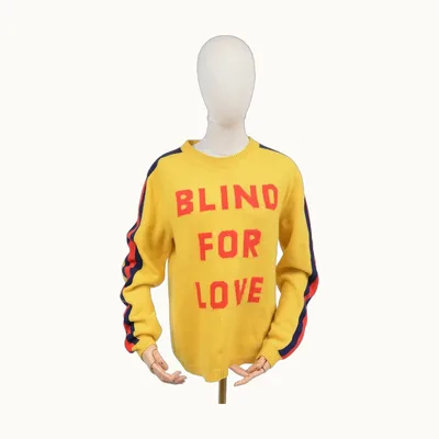 Gucci Blind For Love Yellow, Size S