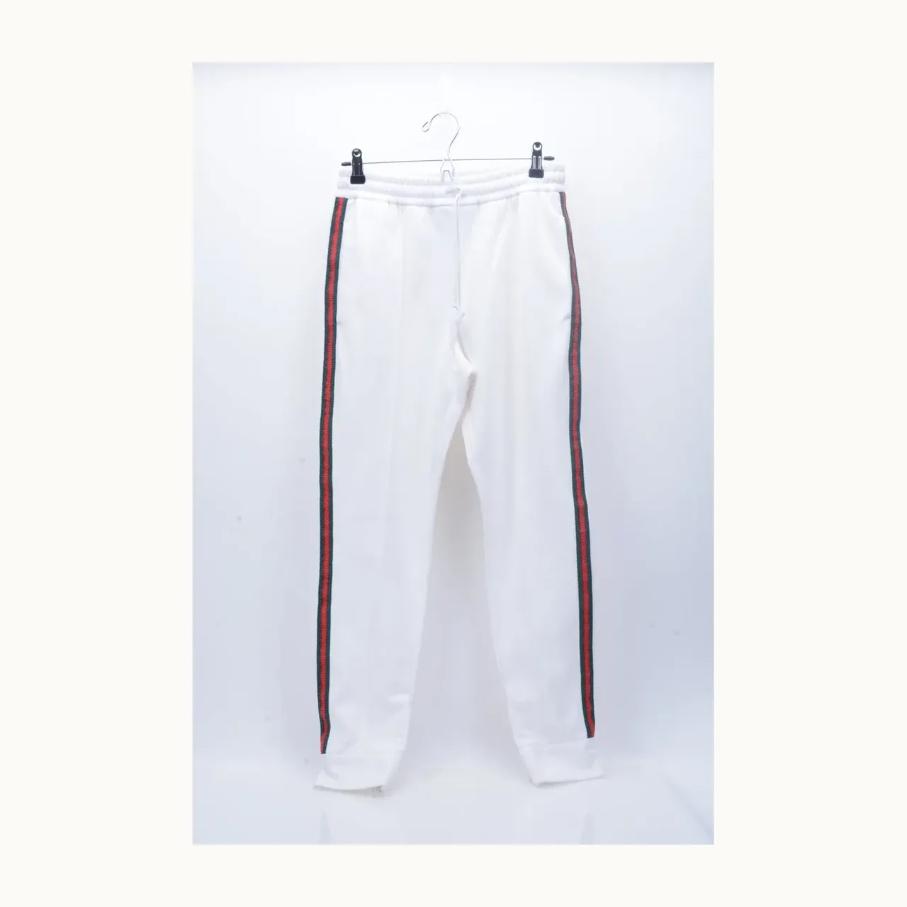 Gucci Web Cereza y blanca, Talla S
