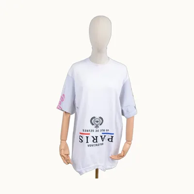 Balenciaga Upside Down White, Size L