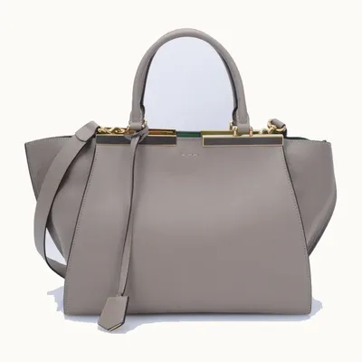 Bolso Fendi 3Jours Medium Taupe