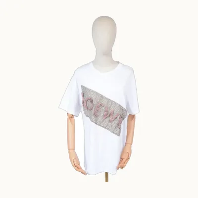 Loewe Patch Print Blanca, Talla M