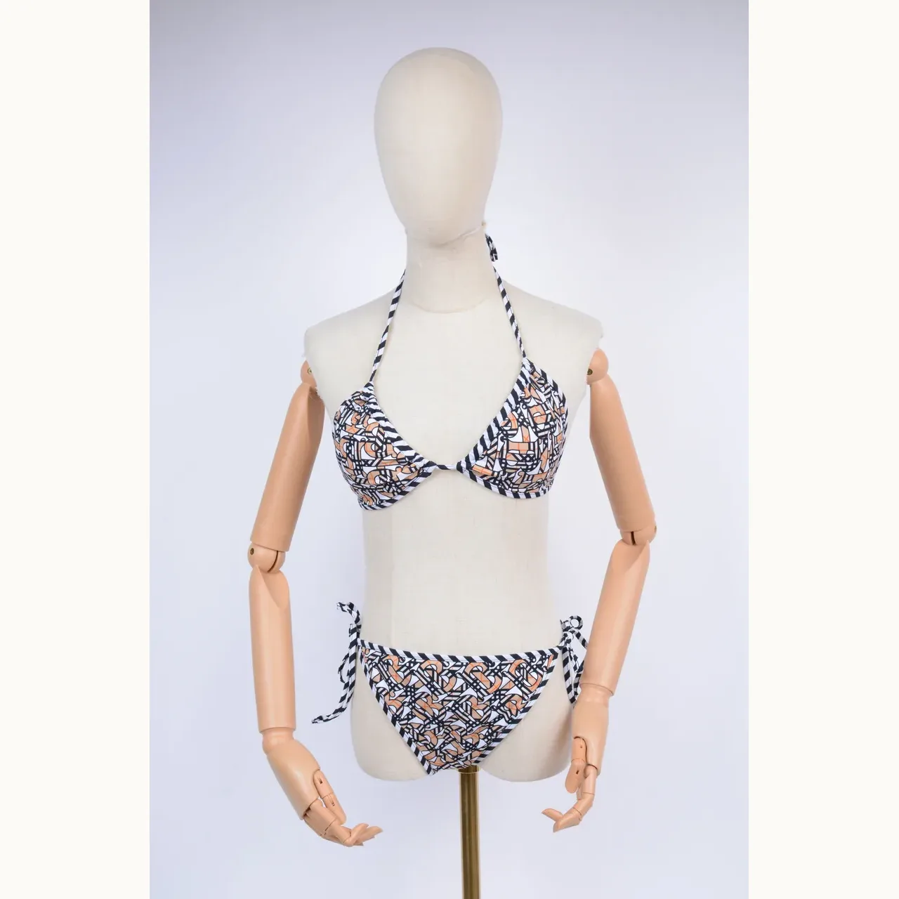 Bikini Burberry Tb Estampado, Talla XS