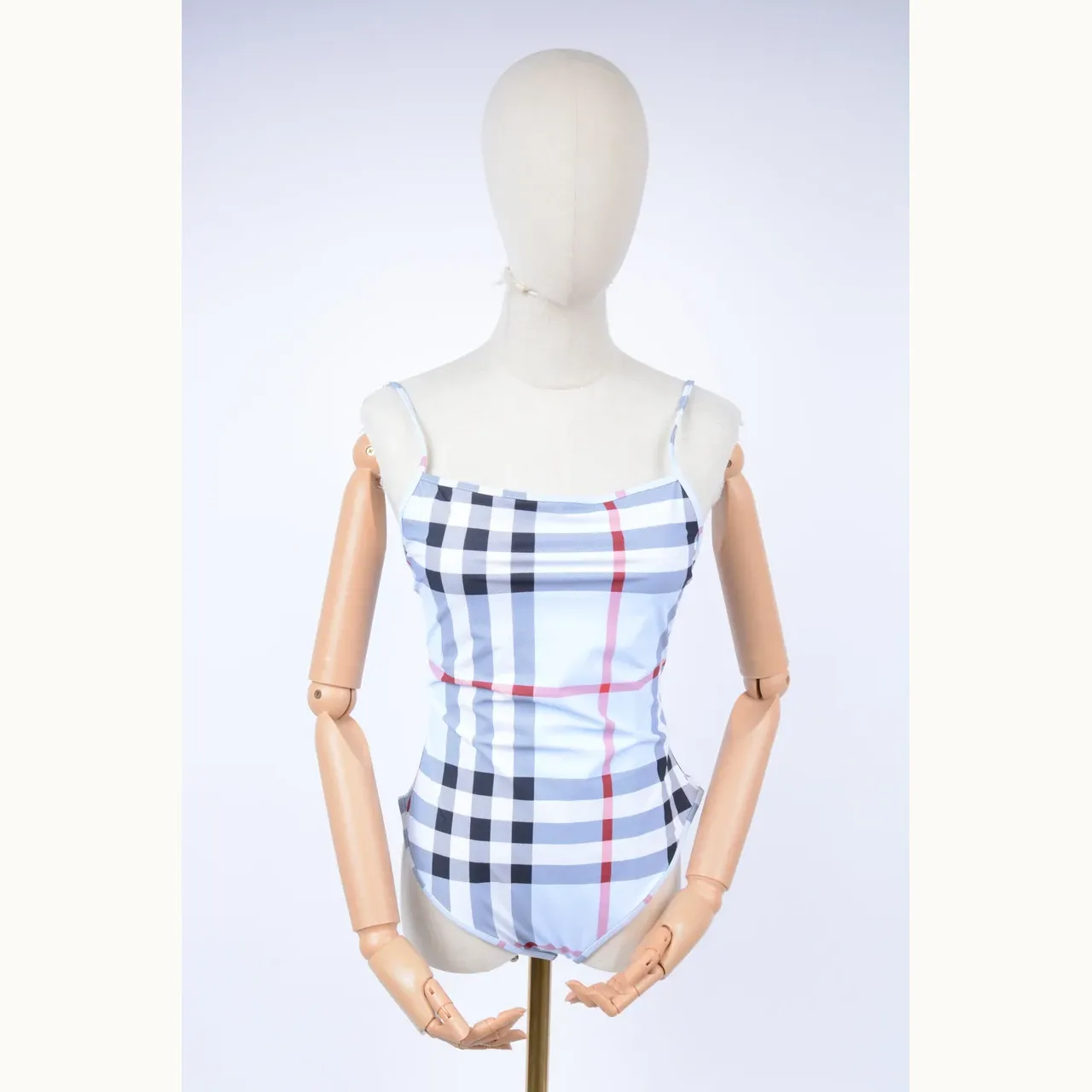 Burberry Antique Check Azul, Talla M