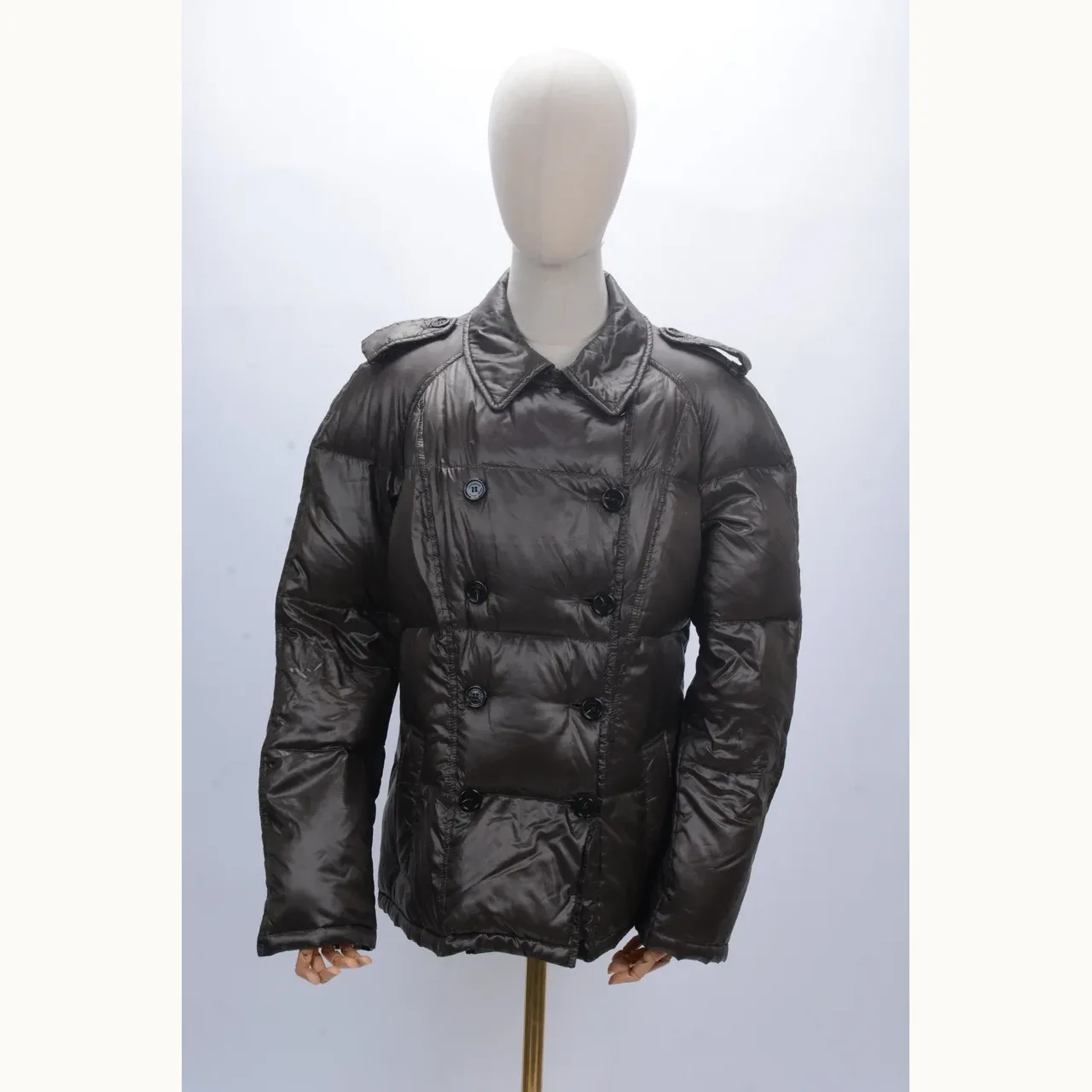 Burberry Down Puffer Café, Talla M