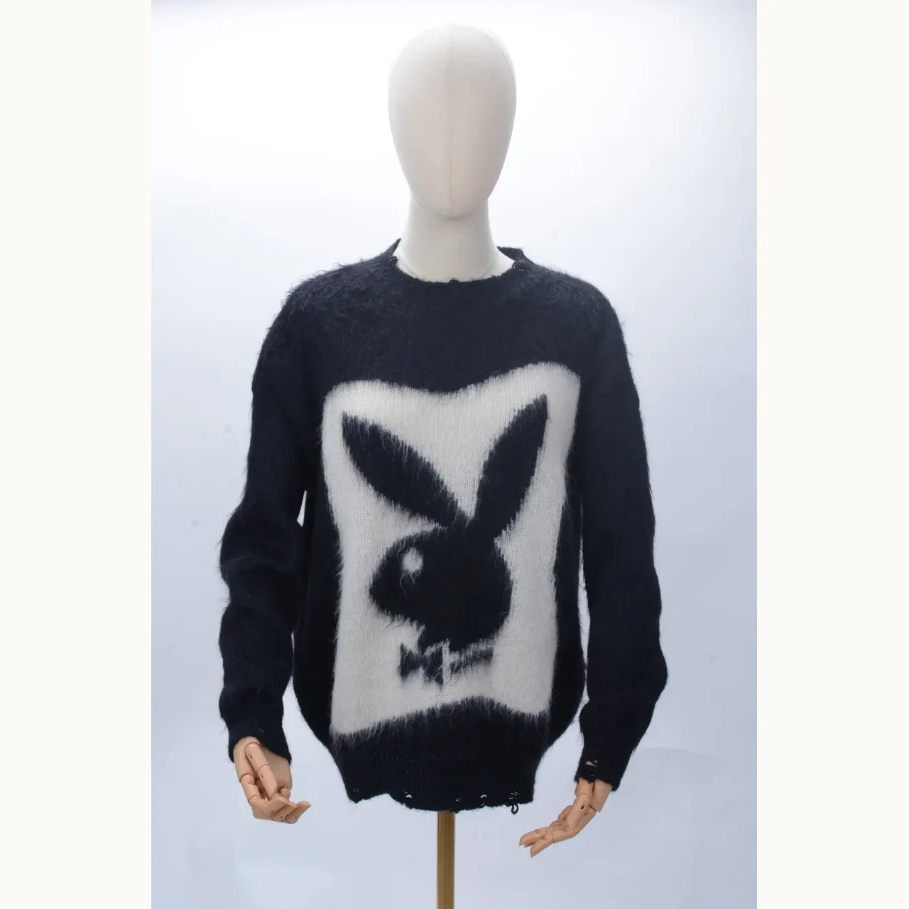 Saint Laurent Playboy Mohair Negra, Talla S
