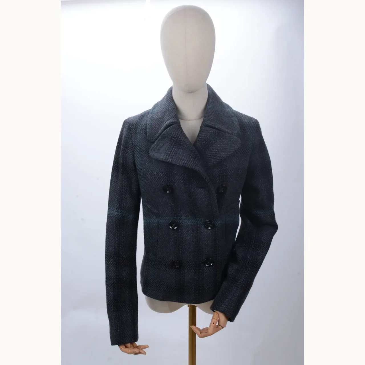 Burberry Wool Gris, Talla 6 MX
