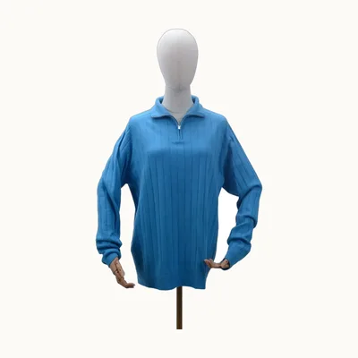 Hermès Zip Jersey Blue, Size L