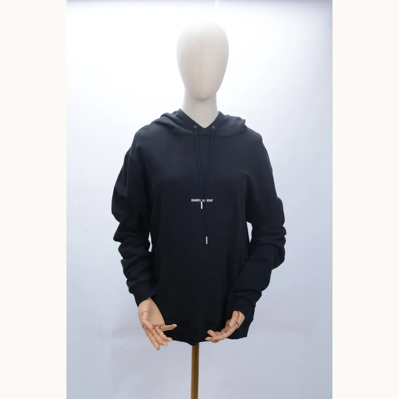 Saint Laurent Logo Negra, Talla L