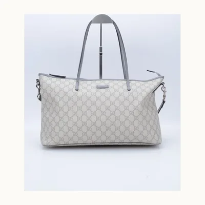Bolso Tote Gucci Zippered Medium GG Supreme