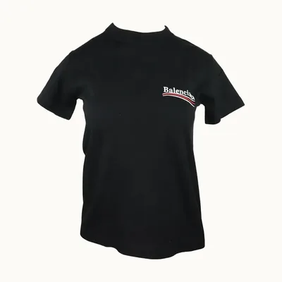 Balenciaga Logo T-Shirt, Size S