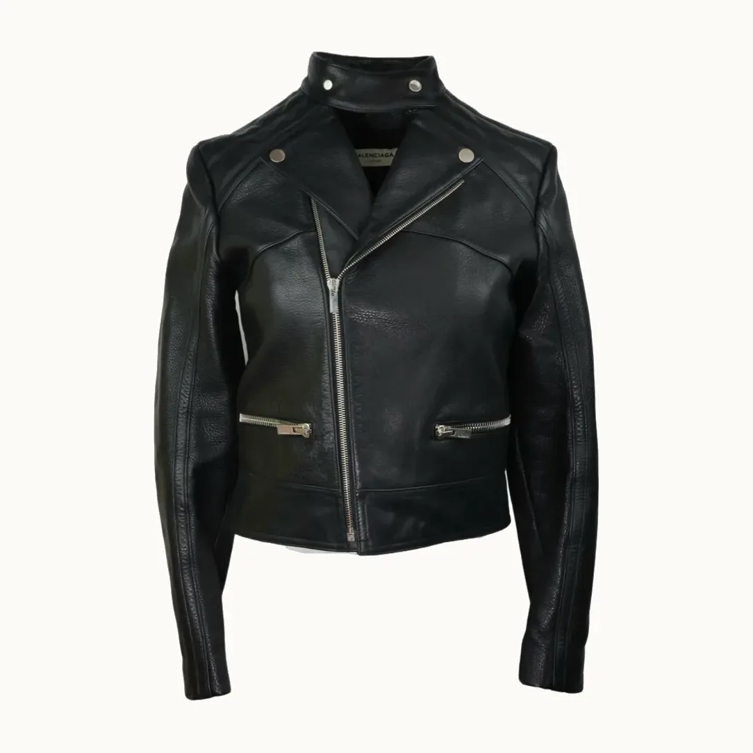 Chaqueta Balenciaga Biker, Talla 38 IT