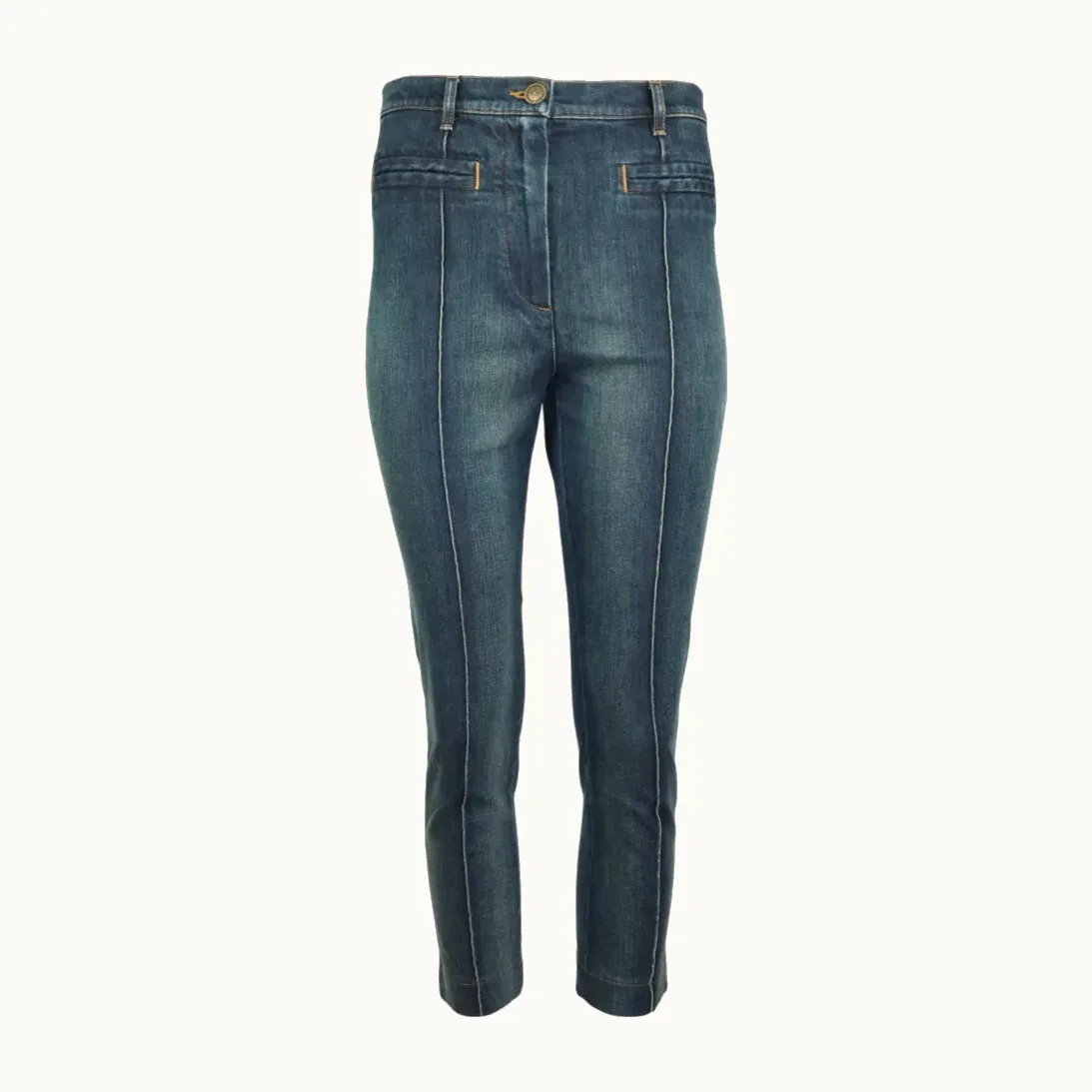 Jeans Chanel, Talla 38 IT