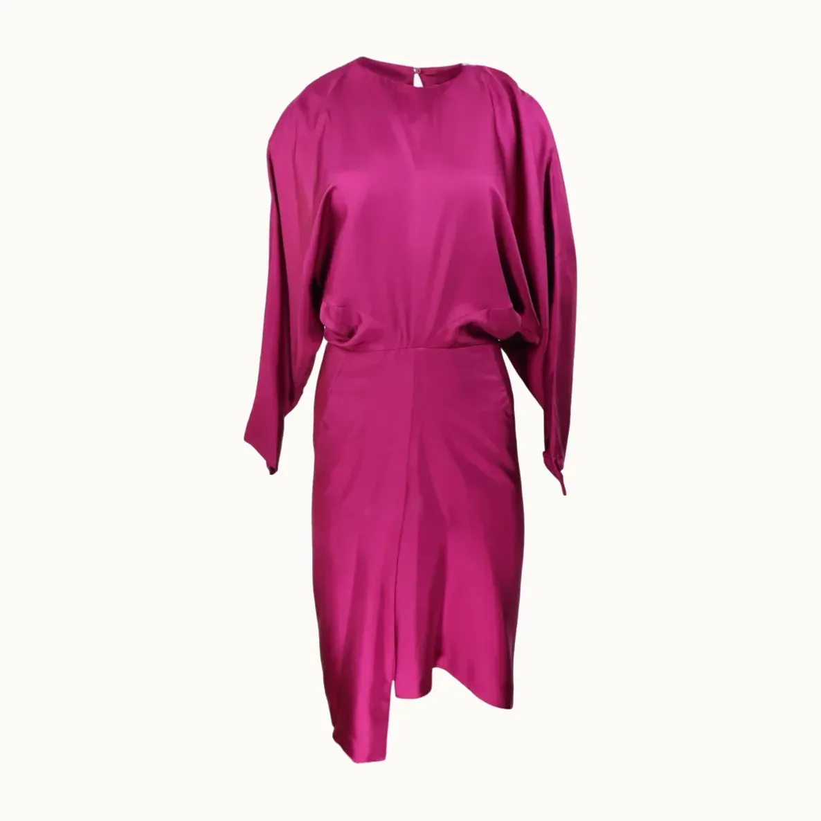 Vestido Saint Laurent Midi, Talla 34 FR