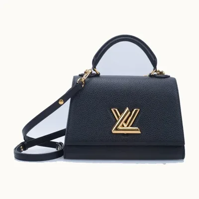 Louis Vuitton Twist PM One Handle Handbag Black