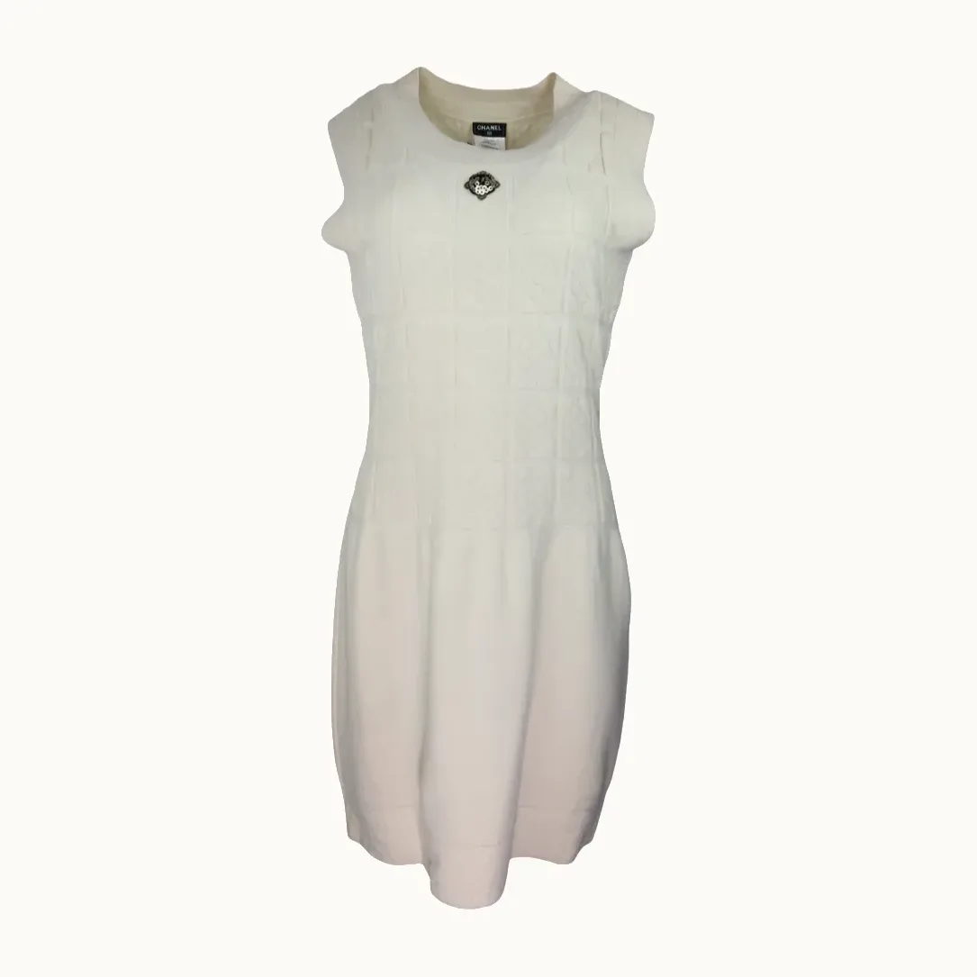 Vestido Chanel Camelia, Talla 42 IT