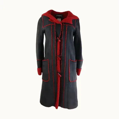 Chanel Long Coat, Size 38 FR