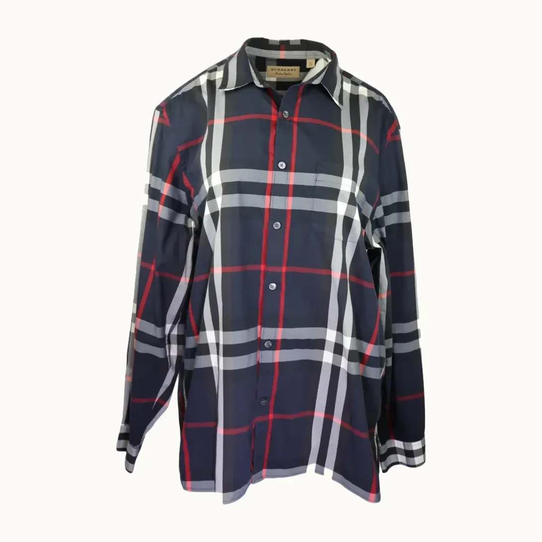 Camisa Burberry Novacheck, Talla XXL