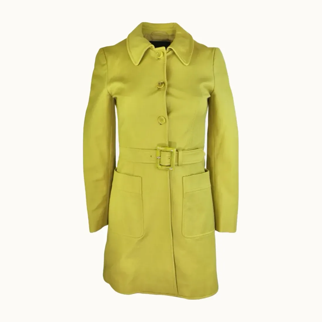 Abrigo Prada, Talla 40 IT