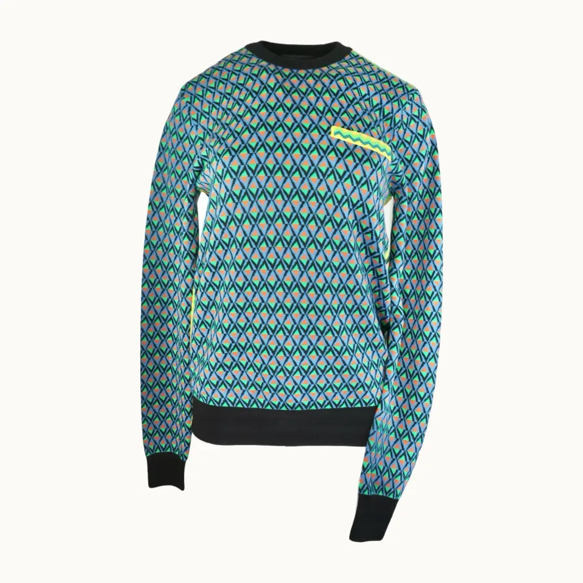 Prada SuéterPrada Rombos, Talla 48 IT