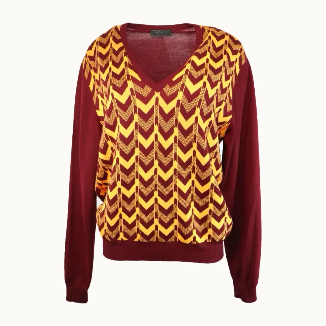 Suéter Prada Tejido, Talla 50 IT