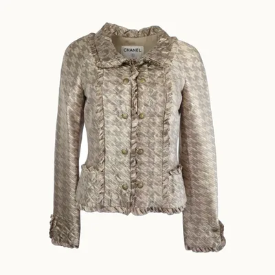 Chanel Silk Blazer, Size 38 FR