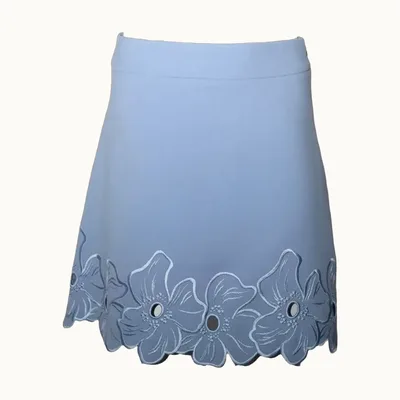 Enagua Dior Flores, Talla 42 IT