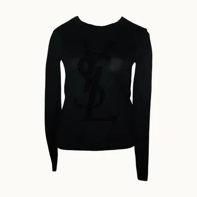 Camiseta Saint Laurent Logo, Talla XS