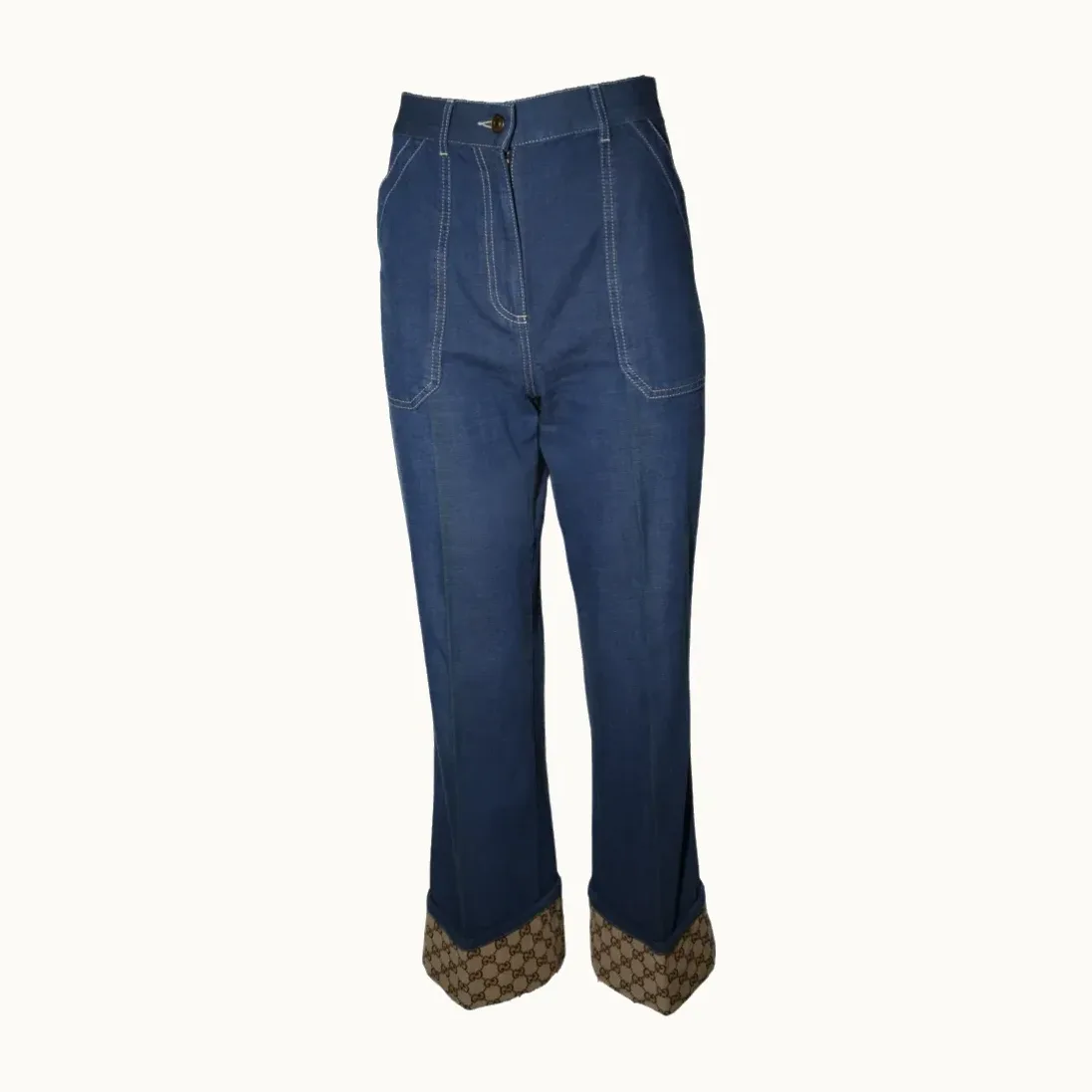 Jeans Gucci Supreme, Talla 36 IT