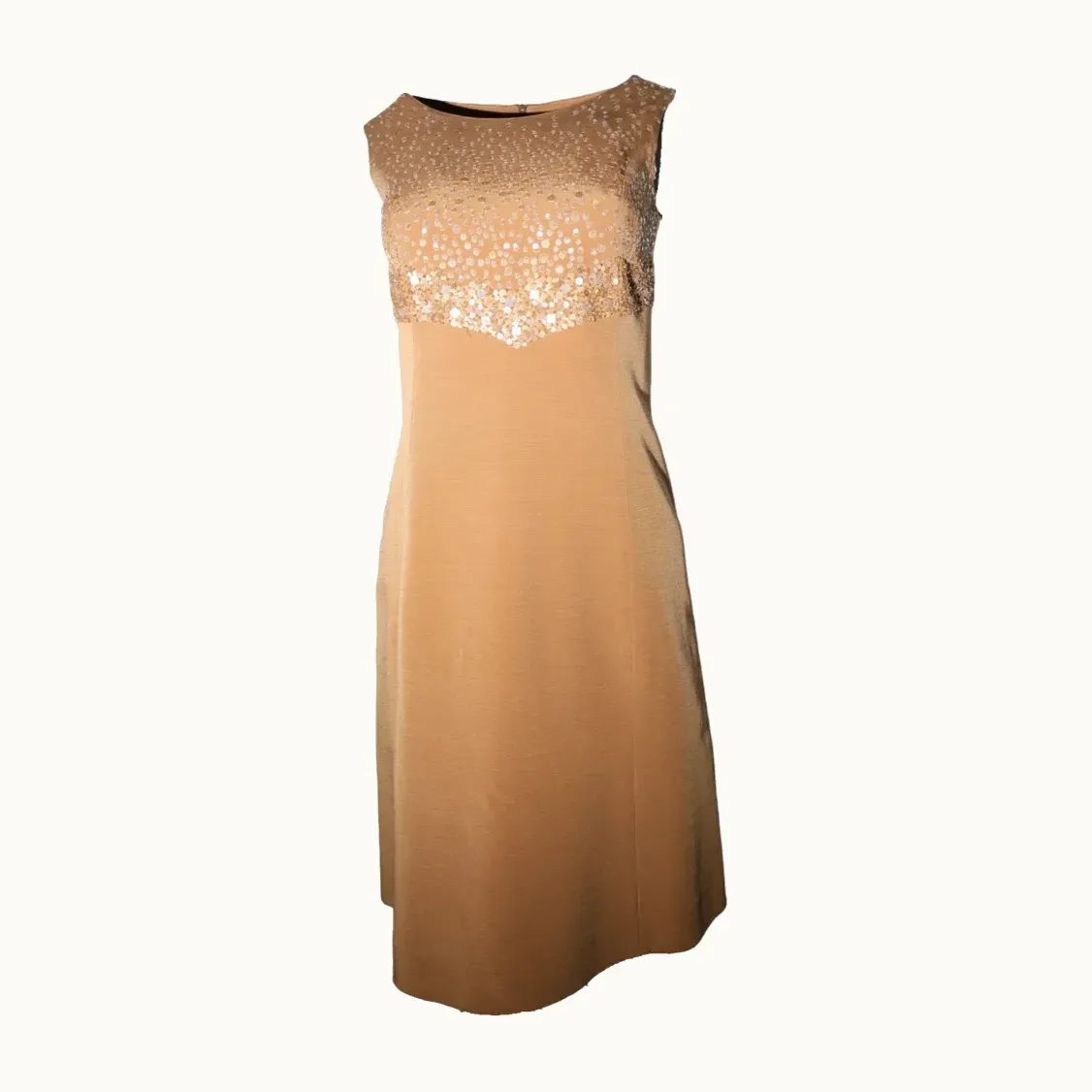 Vestido Fendi Lentejuelas, Talla 40 IT
