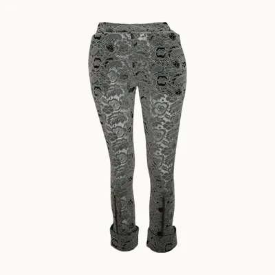 Pantalón Louis Vuitton Capri Encaje, Talla 34 IT