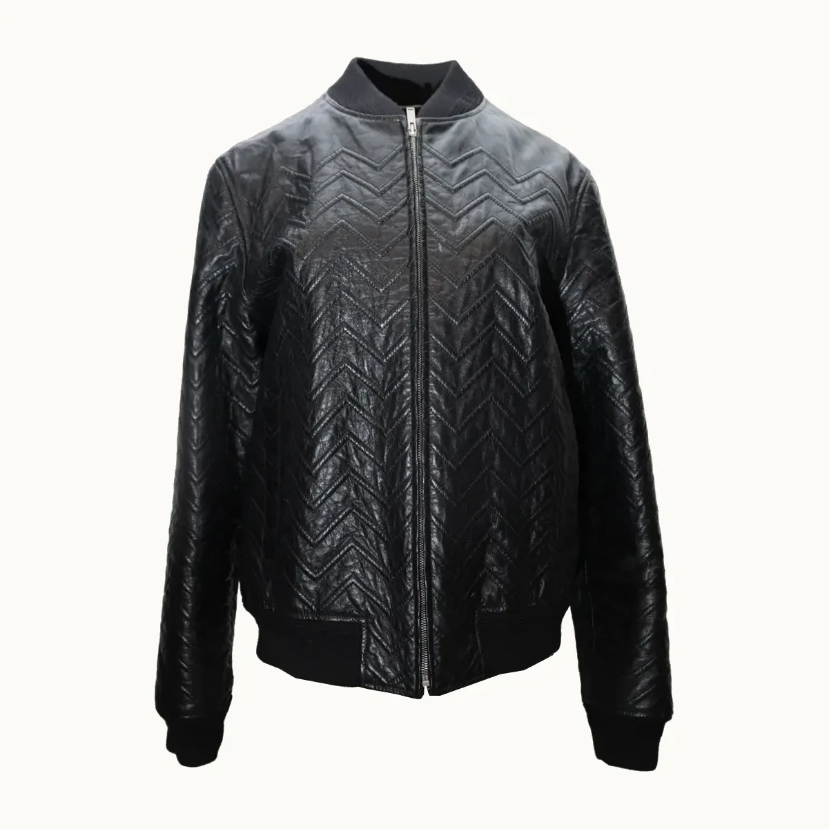 Chaqueta Saint Laurent Piel, Talla 50 IT