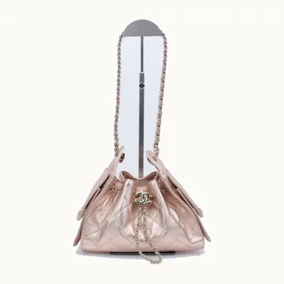 Bolso de Hombro Chanel 25 Mini Bronce