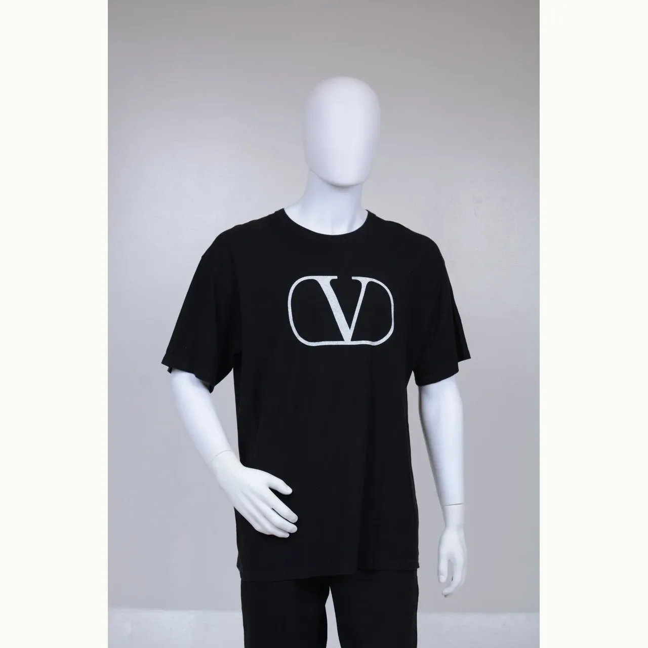 Camisa Valentino VLogo Negra, Talla M