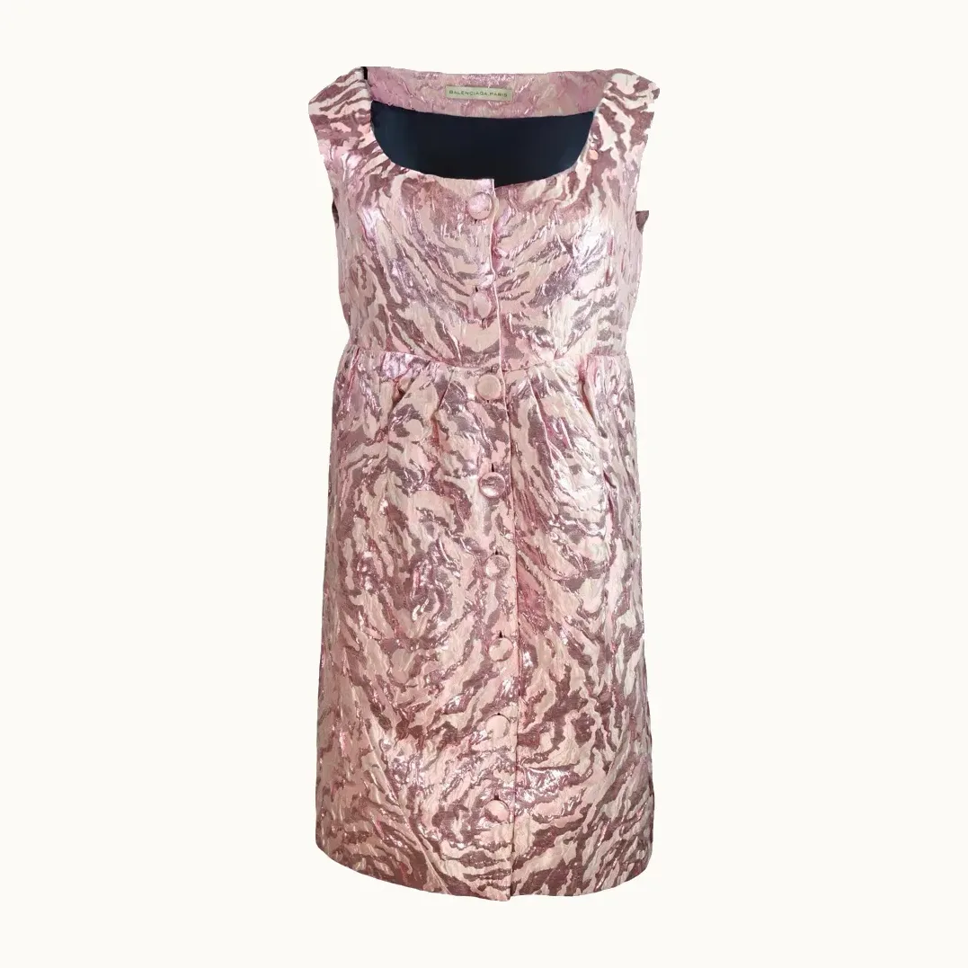 Vestido Balenciaga Vintage, Talla 38 FR