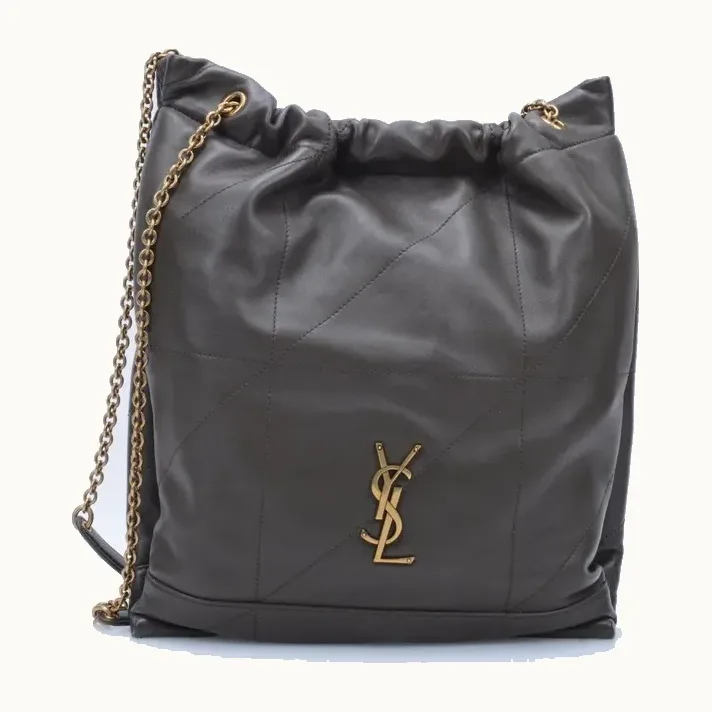Bolso de Hombro Saint Laurent Jamie Pochon Verde