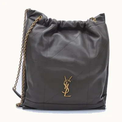 Bolso de Hombro Saint Laurent Jamie Pochon Verde