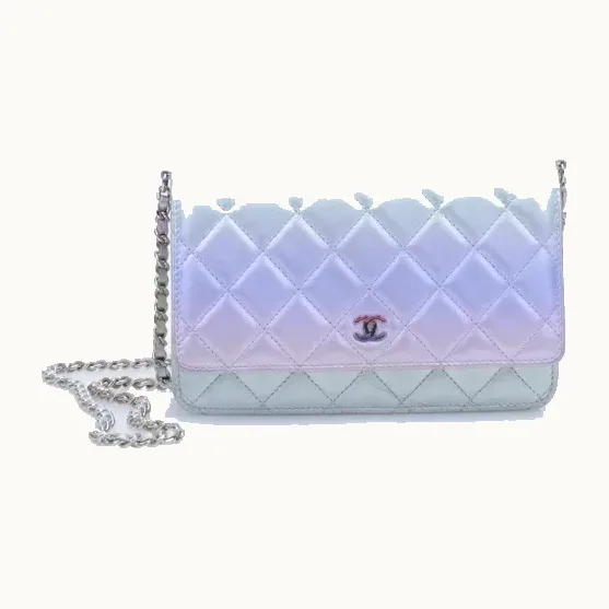 Bolso Crossbody Chanel Wallet on Chain Classic WOC Unicorn Tornasol