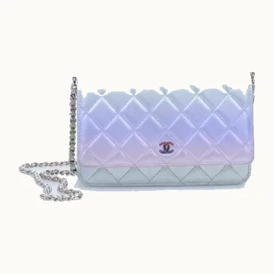 Bolso Crossbody Chanel Wallet on Chain Classic WOC Unicorn Tornasol
