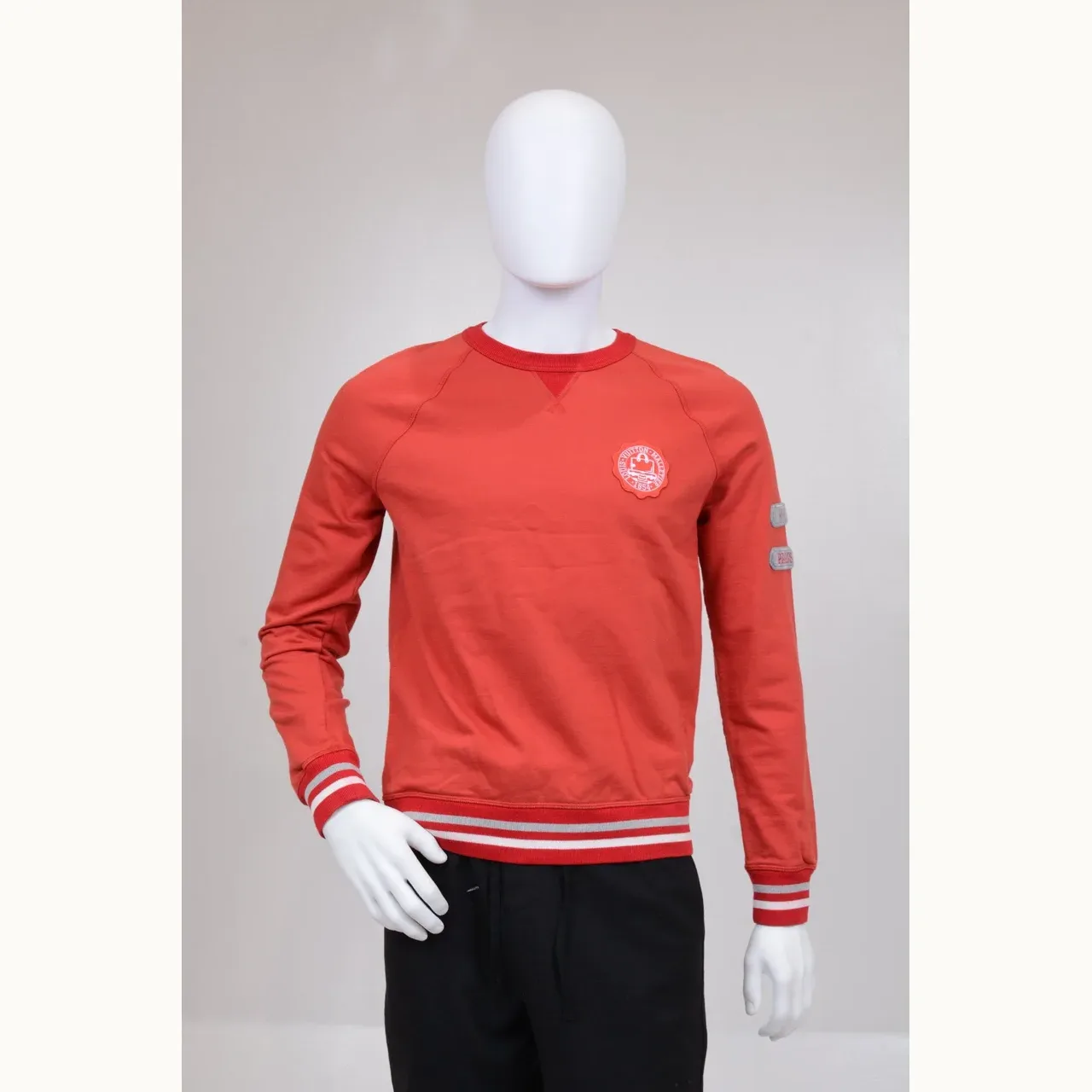 Sudadera Louis Vuitton Pullover Roja, Talla L