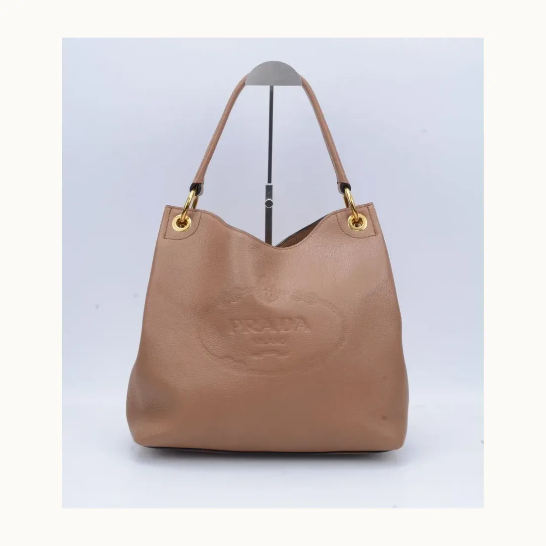 Bolso de Hombro Prada Phenix Camel