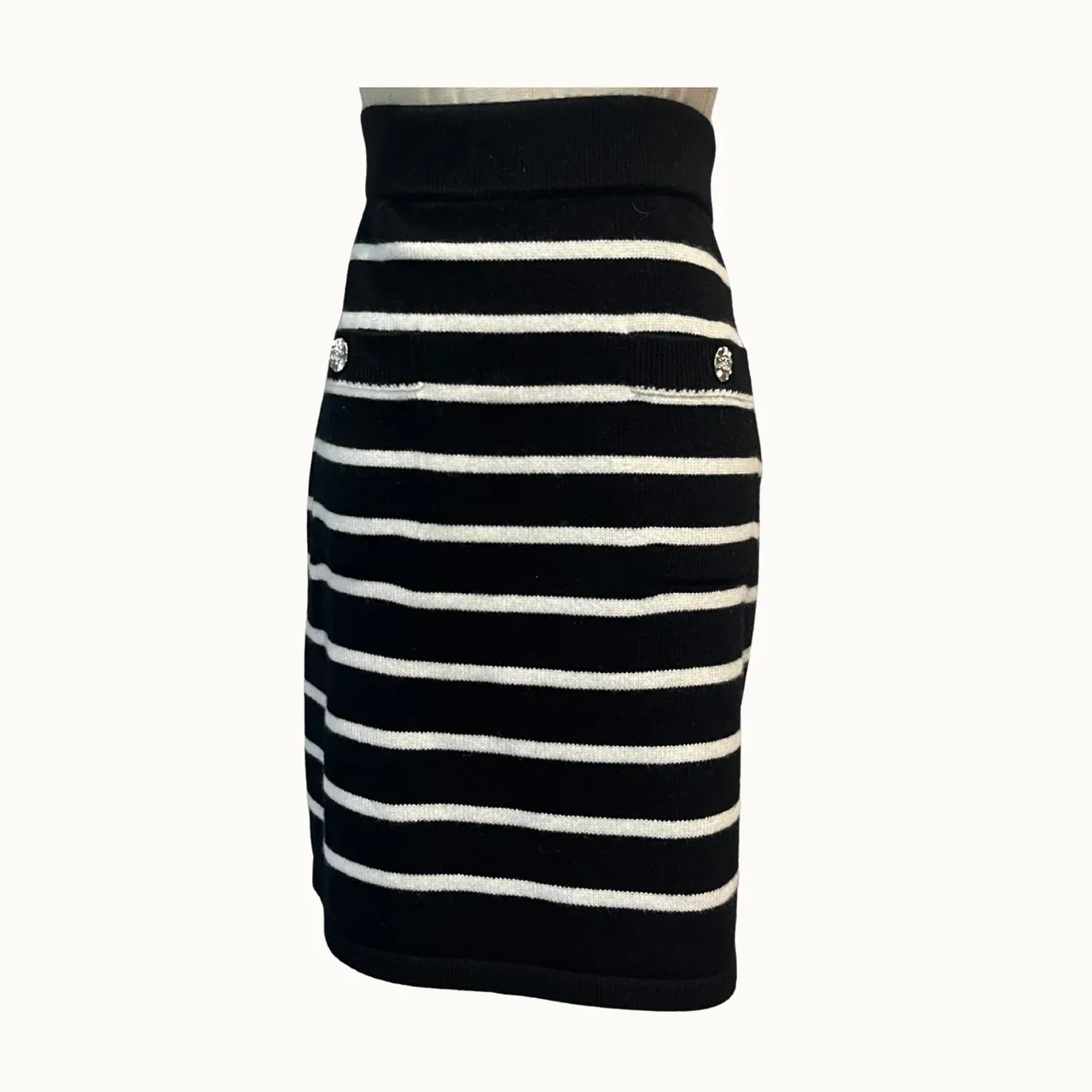 Enagua Chanel, Talla 40 IT, KV-6632