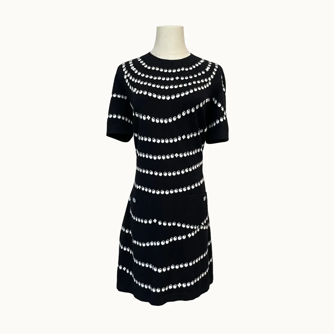 Vestido Chanel, Talla 40 IT, KV-6640