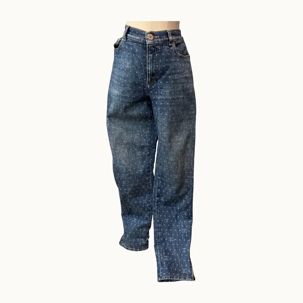 Pantalón Chanel, Talla 38 IT, KV-6673